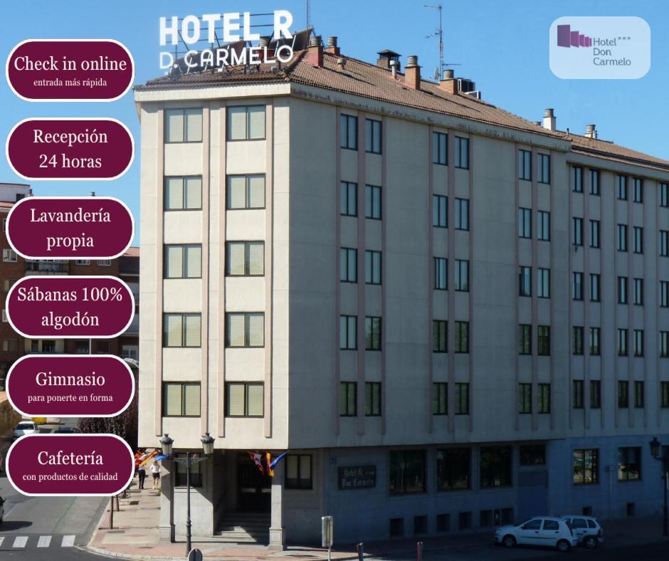 Hotel Don Carmelo Avila Bagian luar foto